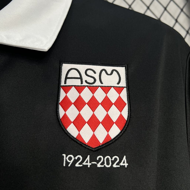 Camisa Oficial do Mônaco 24/25 Versão Torcedor - 100° Aniversário