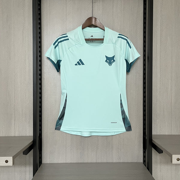 Camisa Feminina Oficial do Cruzeiro 25/26 Baby Look - Treino