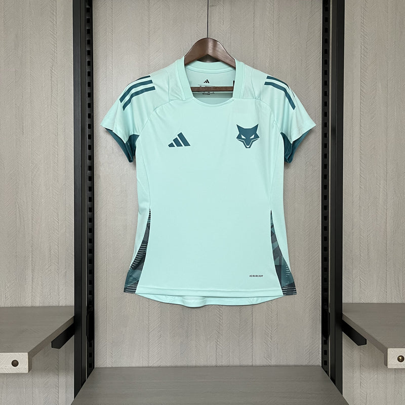 Camisa Feminina Oficial do Cruzeiro 25/26 Baby Look - Treino