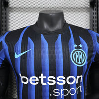 Camisa Oficial da Inter de Milão 25/26 - Versão Jogador