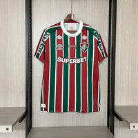 Camisa Oficial do Fluminense 25/26 Versão Torcedor - Completa com Patrocínios