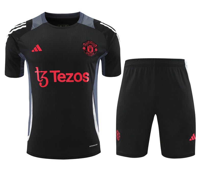 Kit Oficial do Manchester United 24/25 - Treino