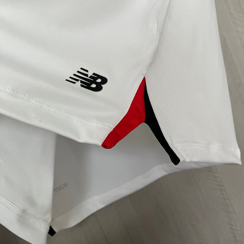 Camisa Feminina Oficial do São Paulo 25/26 Baby Look - Completa com Patrocínios