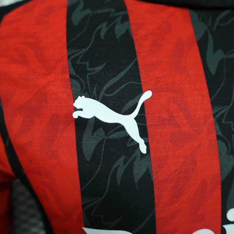 Camisa Oficial do Milan 25/26 - Versão Jogador