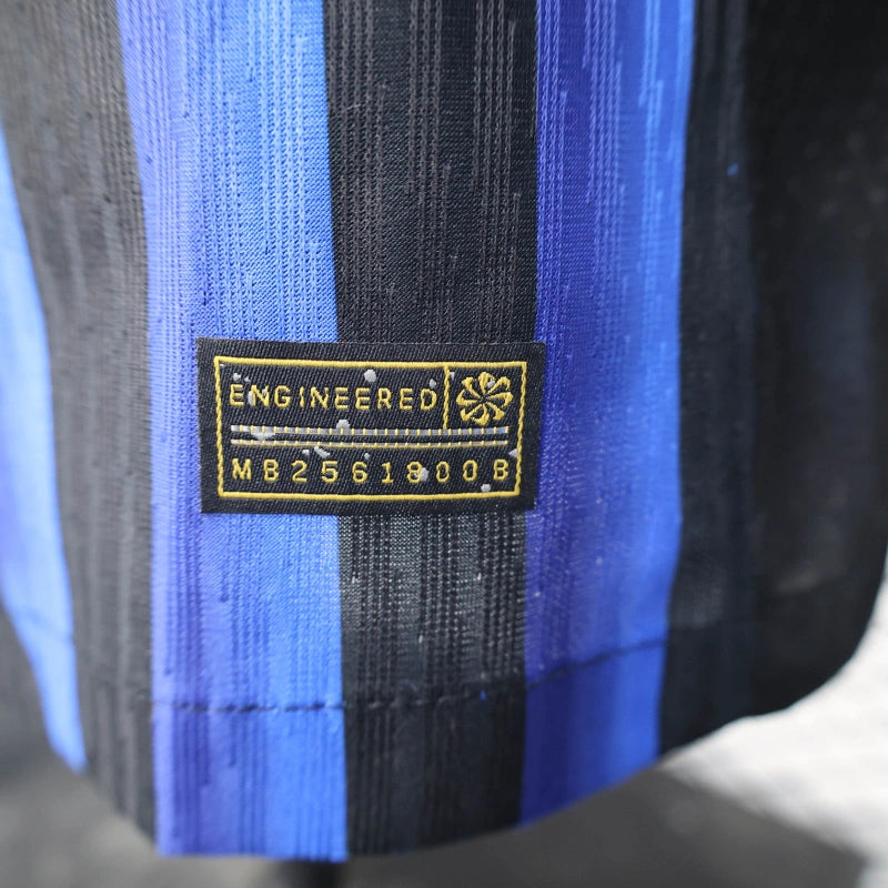 Camisa Oficial da Inter de Milão 25/26 - Manga Longa