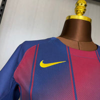 Camisa Feminina Oficial do Barcelona 25/26 - Baby Look