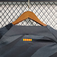 Camisa Oficial do Barcelona 23/24 Manga Longa - Goleiro