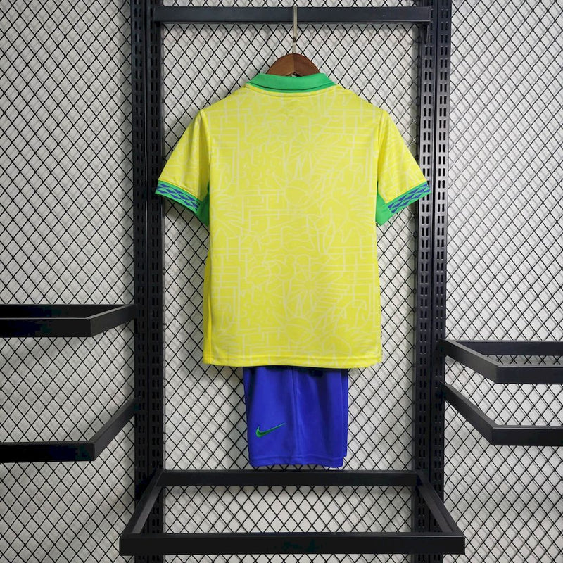 Conjunto Infantil Oficial Brasil 24/25 - Kids