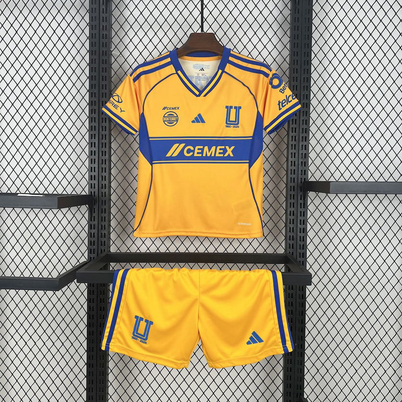 Conjunto Infantil Oficial do Tigres 25/26 - Kids