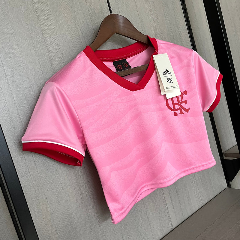 Cropped Feminino Oficial do CR Flamengo 24/25