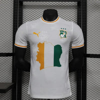 Camisa Oficial da Costa do Marfim 25/26 - Versão Jogador