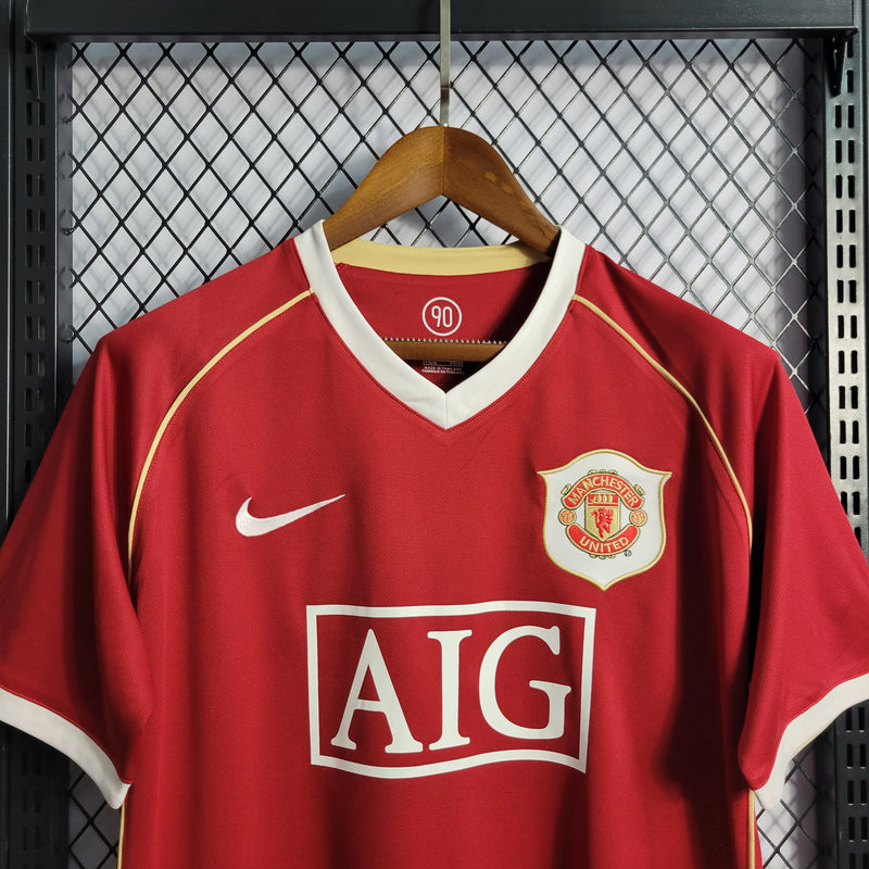 Camisa Retrô do Manchester United 2006/2007