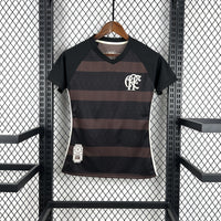Camisa Feminina Oficial do CR Flamengo 25/26 "Diamantes Negros" Edição especial em homenagem à Consciência Negra