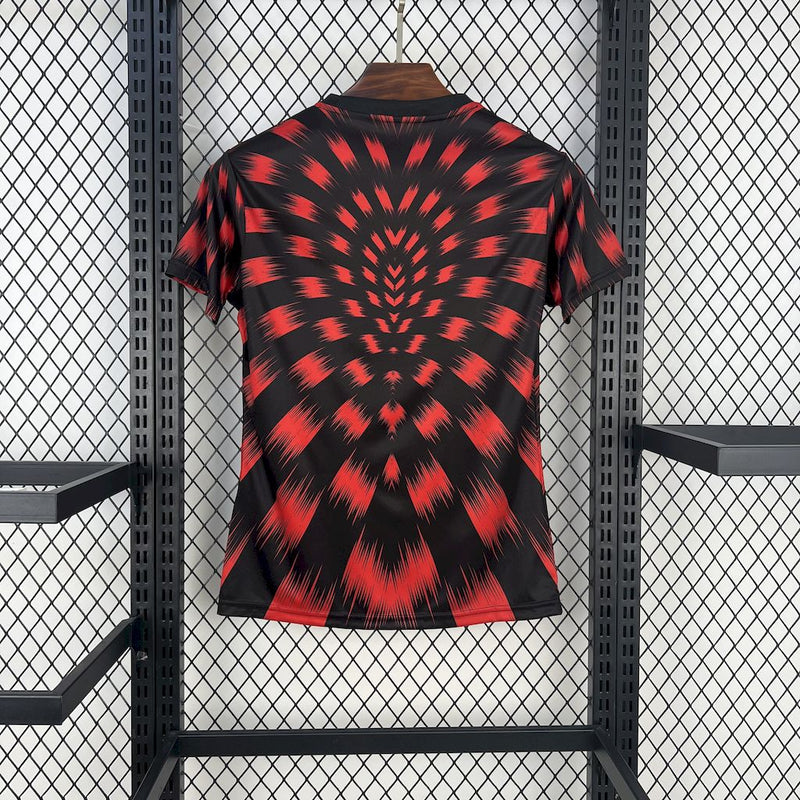 Camisa Feminina Oficial do CR Flamengo 25/26 Baby Look - Pré Jogo
