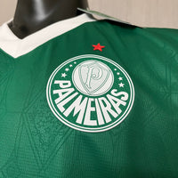 Camisa Oficial do Palmeiras 25/26 Versão Jogador - Completa com Patrocínios