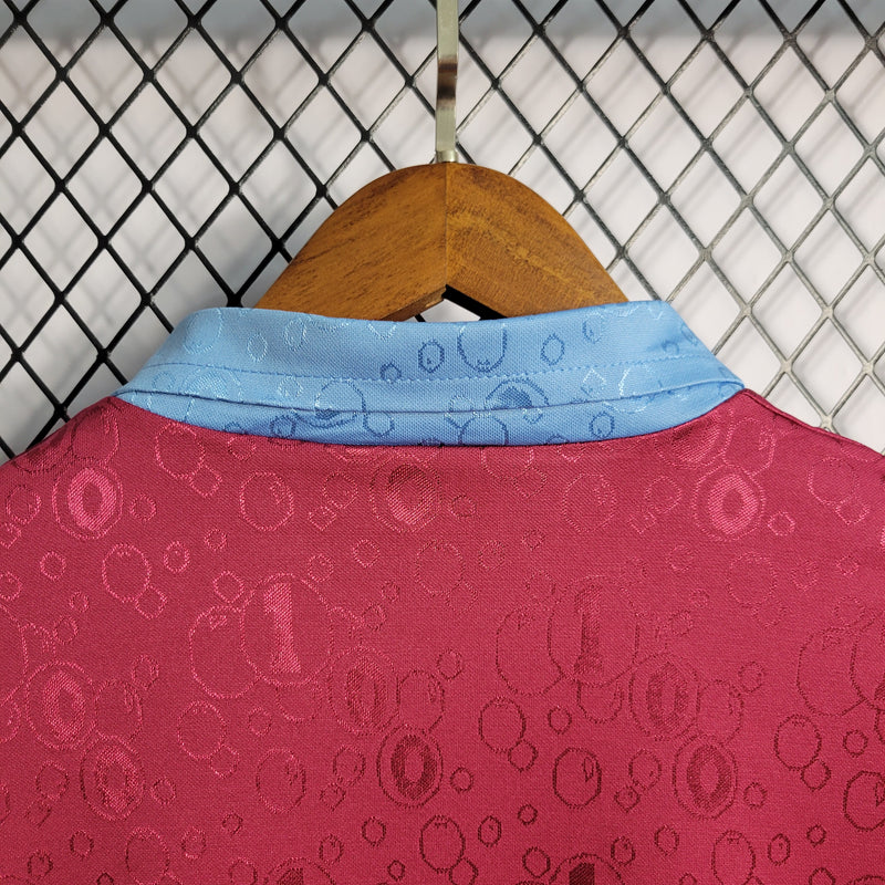 Camisa Retrô do West Ham 1995/1997 - Manga Longa
