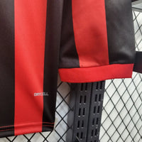 Camisa Oficial do Milan 24/25 Manga Longa - 125th Anniversary Edition