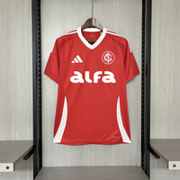 Camisa Oficial do Internacional 25/26 Versão Torcedor - Completa com Patrocínios