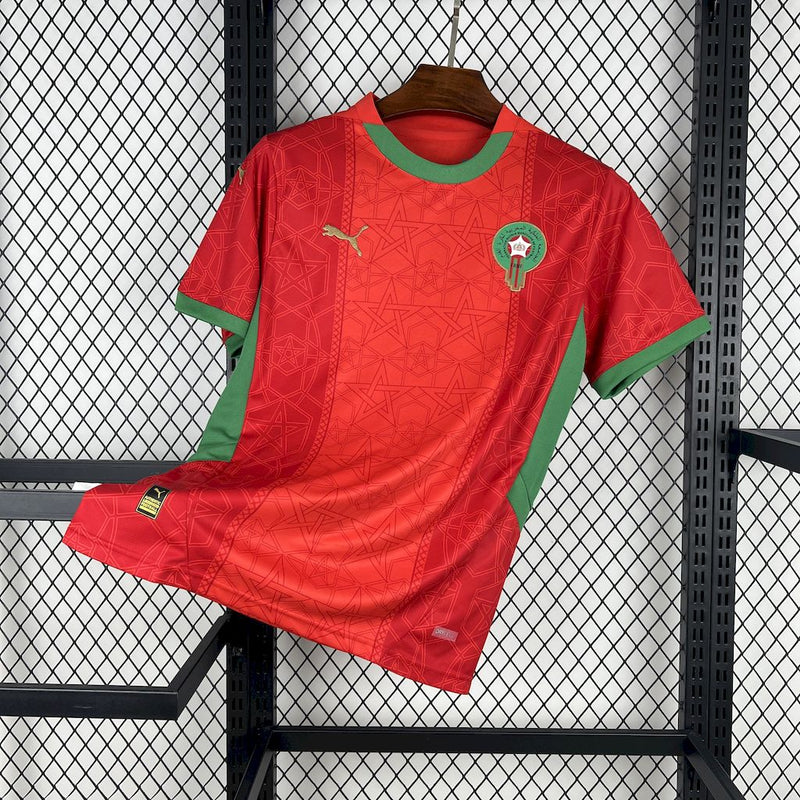Camisa Oficial do Marrocos 25/26 - Versão Torcedor