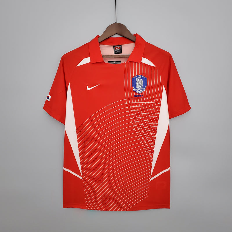 Camisa Retrô da Coreia do Sul 2002