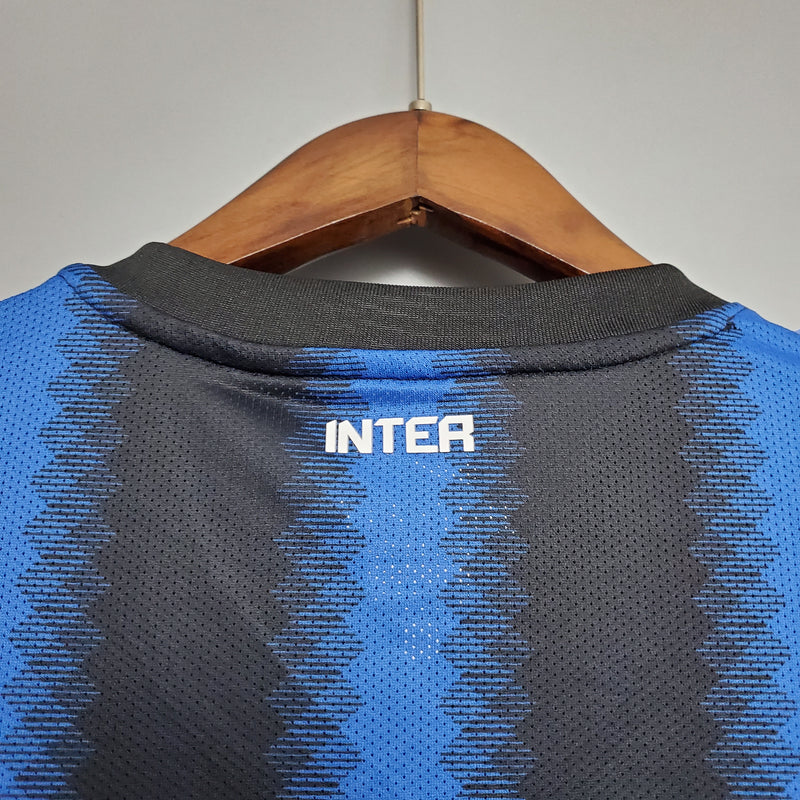 Camisa Retrô da Inter de Milão 2010/2011 - Manga Longa