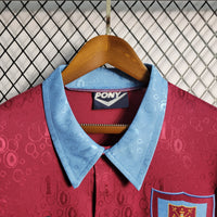 Camisa Retrô do West Ham 1995/1997 - Manga Longa