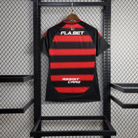 Camisa Feminina Oficial do CR Flamengo 25/26 Baby Look - Completa com Patrocínios