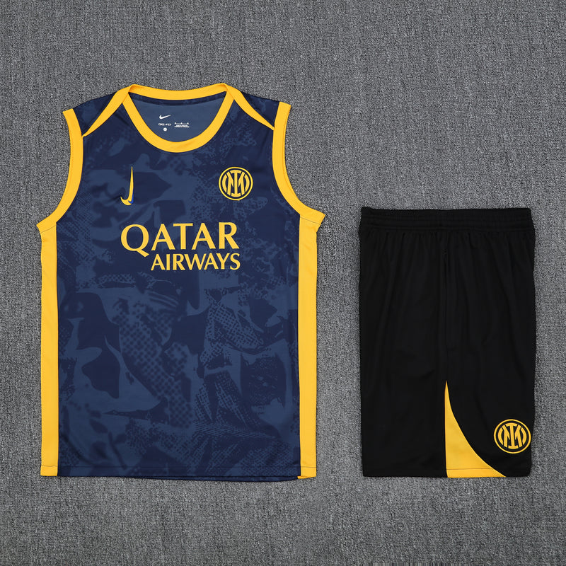 Kit Oficial da Inter de Milão 25/26 - Treino