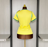 Camisa Feminina Oficial do Brasil 2026 Baby Look - Copa do Mundo