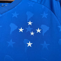 Camisa Oficial do Cruzeiro 26/27 Manga Longa - Completa com Patrocínios
