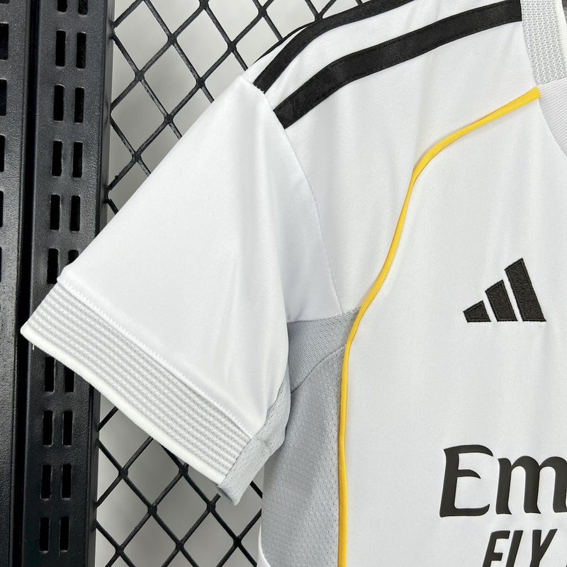 Conjunto Infantil Oficial do Real Madrid 25/26 - Kids