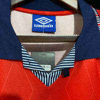 Camisa Retrô da Inglaterra 1990