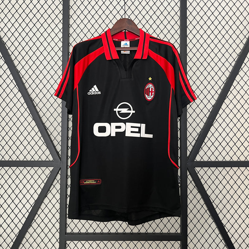 Camisa Retrô do Milan 2000/2001