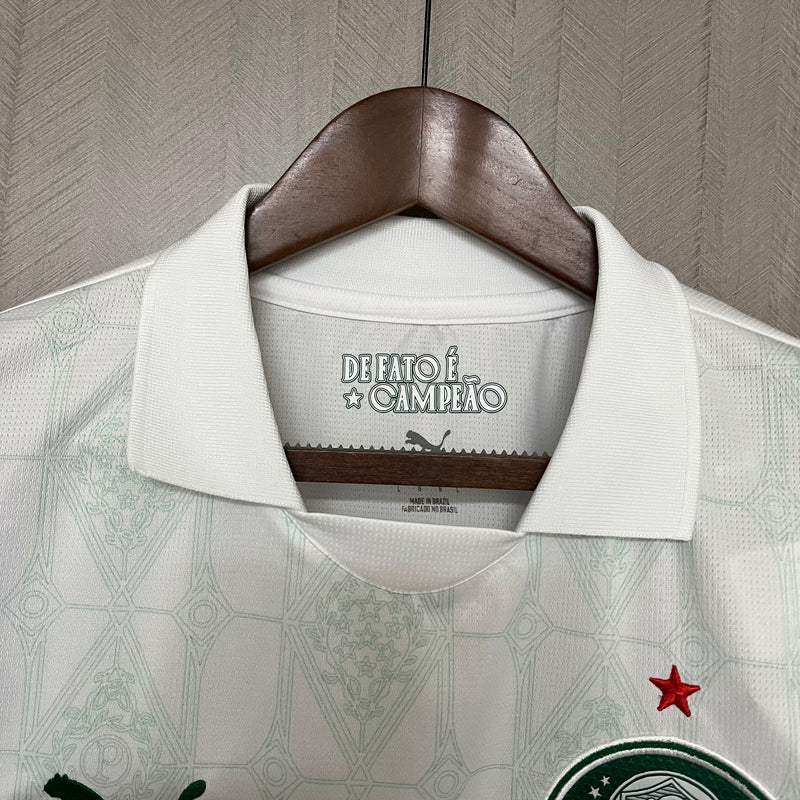 Camisa Oficial do Palmeiras 25/26 Versão Torcedor - Completa com Patrocínios