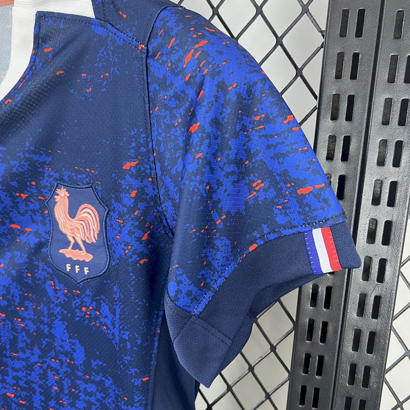 Camisa Feminina Oficial da França 25/26 - Baby Look