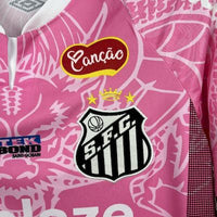 Camisa Oficial Santos 25/26 Versão Torcedor - Completa com Patrocínios