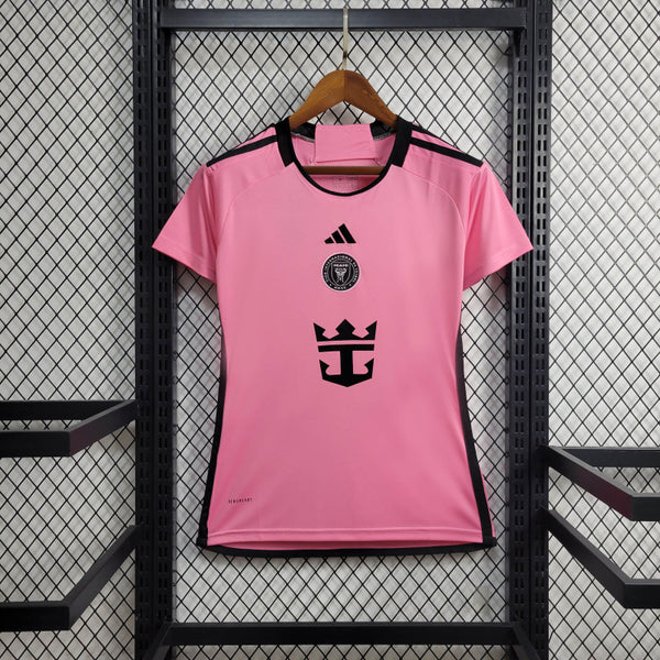 Camisa Feminina Oficial do Inter de Miami 24/25 -  Baby Look