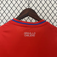 Camisa Feminina Oficial do Chile 24/25 - Baby Look