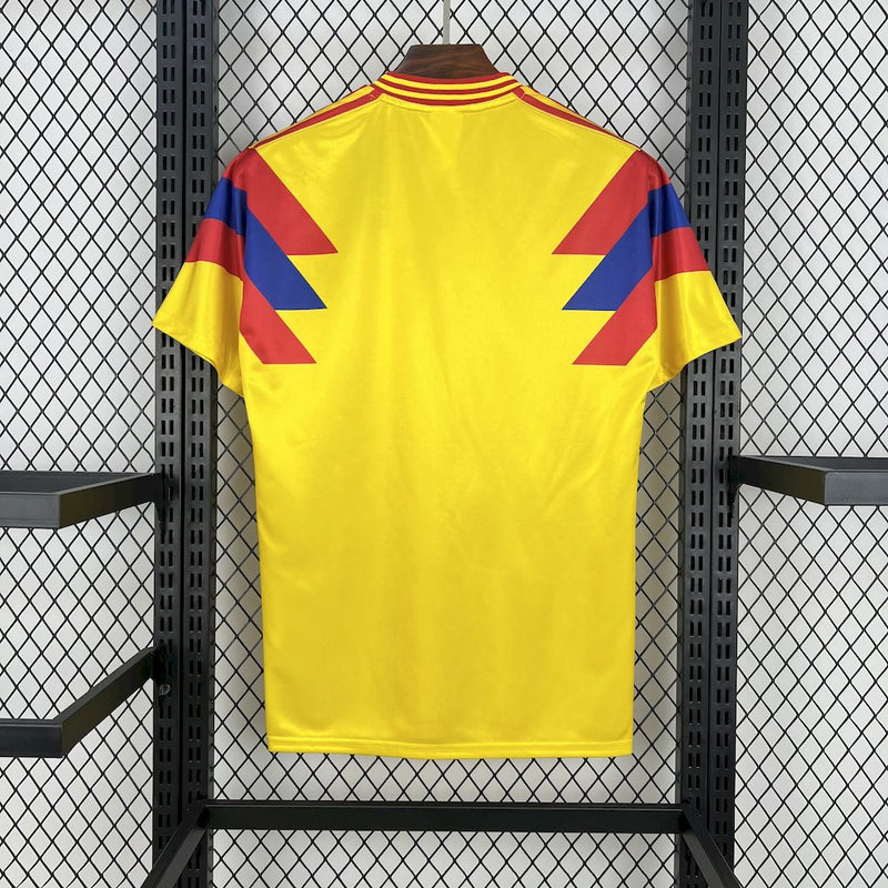 Camisa Retrô da Colômbia 1990 - Versão Retrô