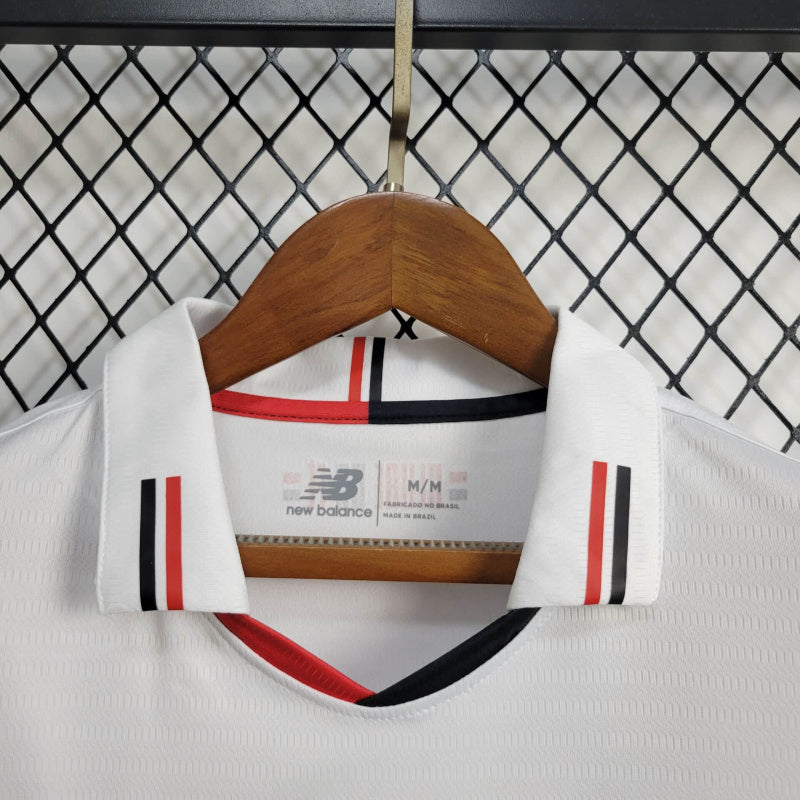 Camisa Feminina Oficial do São Paulo 24/25 Baby Look - Versão Torcedor