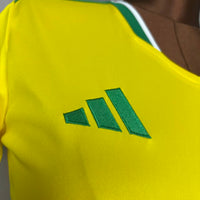 Camisa Feminina Internacional Adidas Brasil 26/27 - Baby Look