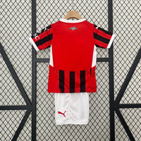 Conjunto infantil Oficial do Milan 24/25 - Infantil