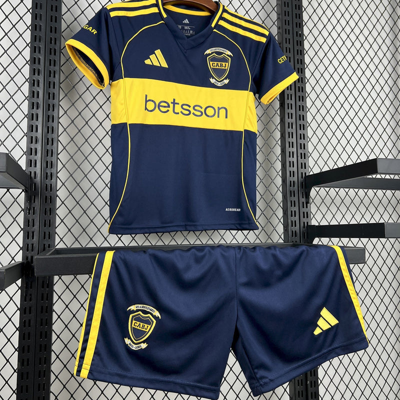 Conjunto Infantil Oficial do Boca Juniors 25/26 - Kids