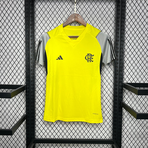 Camisa Feminina Oficial do CR Flamengo 24/25 Baby Look - Treino