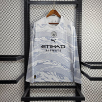 Camisa Oficial do Manchester City 24/25 Manga Longa - Edição Especial