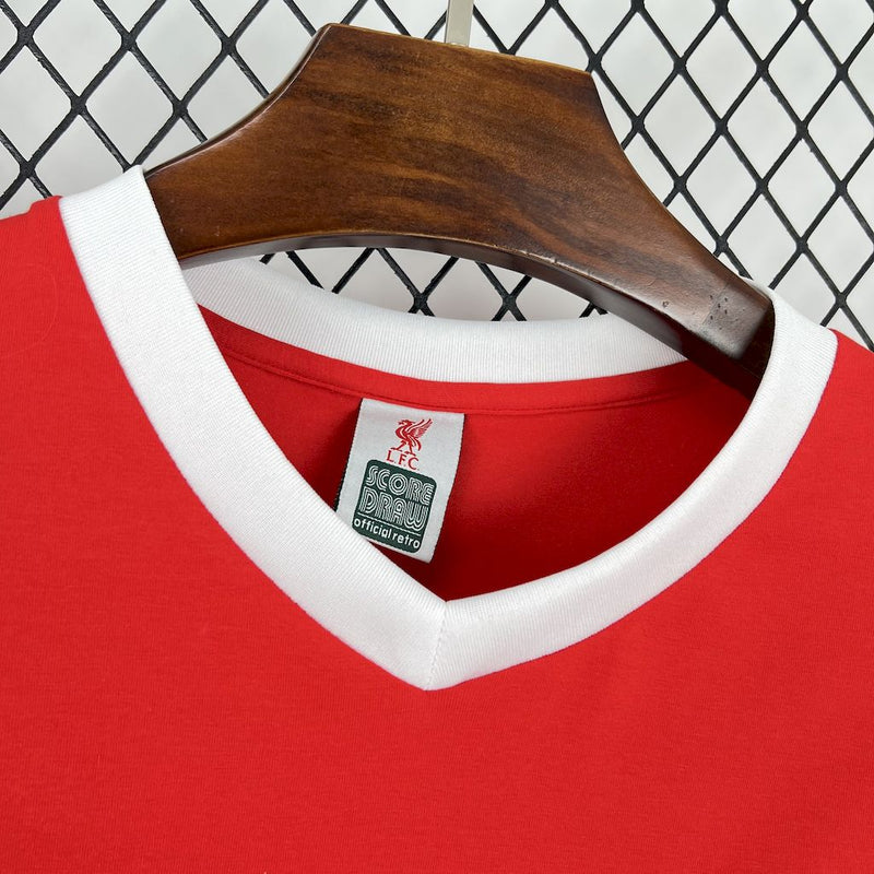 Camisa Retrô do Liverpool 1979 - Versão Retrô