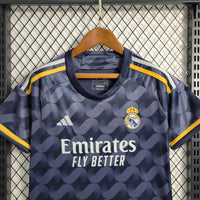 Camisa 2 Feminina Oficial do Real Madrid 23/24 - Baby Look