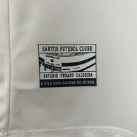 Camisa Oficial do Santos 24/25 Versão Torcedor - Completa com Patrócinios