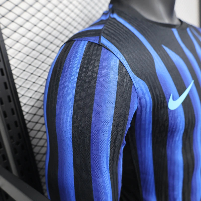 Camisa Oficial da Inter de Milão 25/26 - Manga Longa