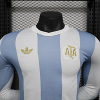 Camisa Oficial da Argentina 25/26 Manga Longa - Edição Especial